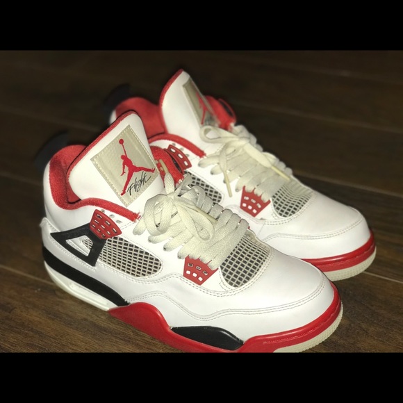Air Jordan 4 Retro Fire Red - Picture 1 of 8